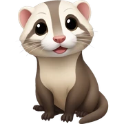 ferret sticker