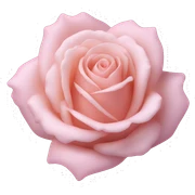 Cœur pastel rose sticker
