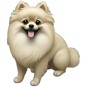Black Pomeranian sticker