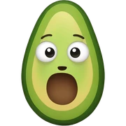 avocado sticker