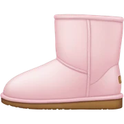 light pink uggs sticker