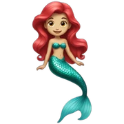 little mermaid sticker