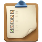 checklist sticker