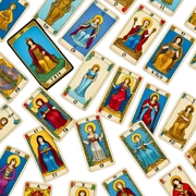 tarot cards sticker