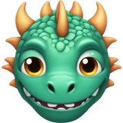 Dragon blushing sticker