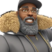 cool guy in stylish outfit sticker