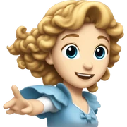 Wendy darling flyiing sticker
