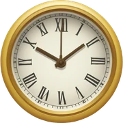 Reloj feliz sticker