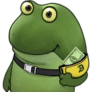 money holding banana  sticker
