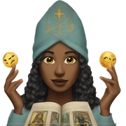 Tarot reading sticker
