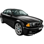 Black bmw sticker