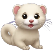 ferret noodle sticker