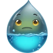 water sticker