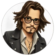 johnny-depp sticker