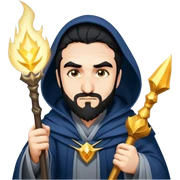 Stormcaller Wizard sticker