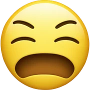 smiley face with closed mouth and tightly shut eyes  sticker