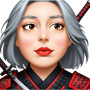 Daring Samurai sticker