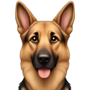 German shepard sticker