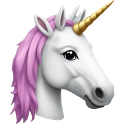 unicorn hat sticker