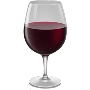 vin rouge sticker