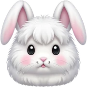 kawaii bunny sad sticker