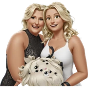 blonde girls in white dresses sticker