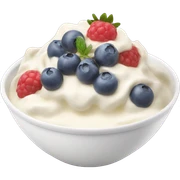 Yoghurt bowl sticker