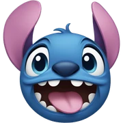 stitch blowing kiss sticker