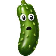 Pickle sticker