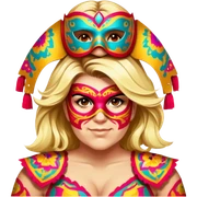 Luchador sticker
