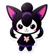 Kuromi sticker