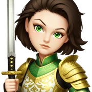 Golden Samurai sticker