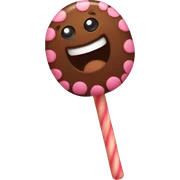 Candy sticker