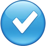 Ferificado azul sticker