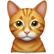 Ginger cat sticker