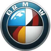 Bmw logo sticker