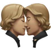 kiss sticker