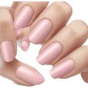 Light pink nails sticker