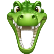Crocodile sticker