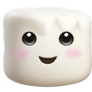 Marshmallow  sticker