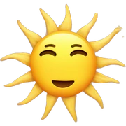  Sun sticker
