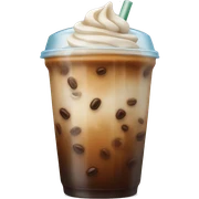 Iced coffee sticker