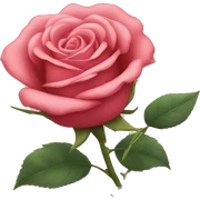 Rose  sticker