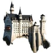 neuschwanstein castle sticker