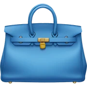 Blue birkin bag sticker