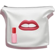 Glossier make-up bag sticker