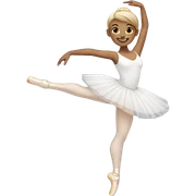 white Ballerina sticker
