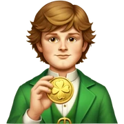 Golden Token sticker