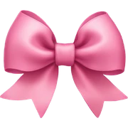 Coquette bow sticker