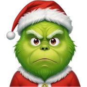 Grinch sticker